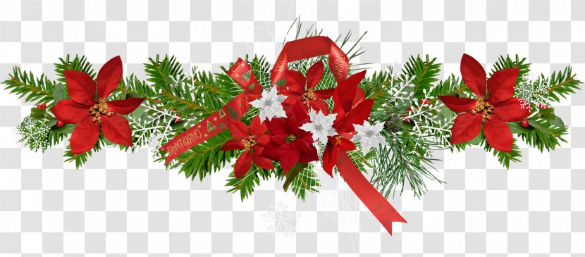 Christmas Ornament Gift Flower New Year - Birthday - Candy Transparent PNG