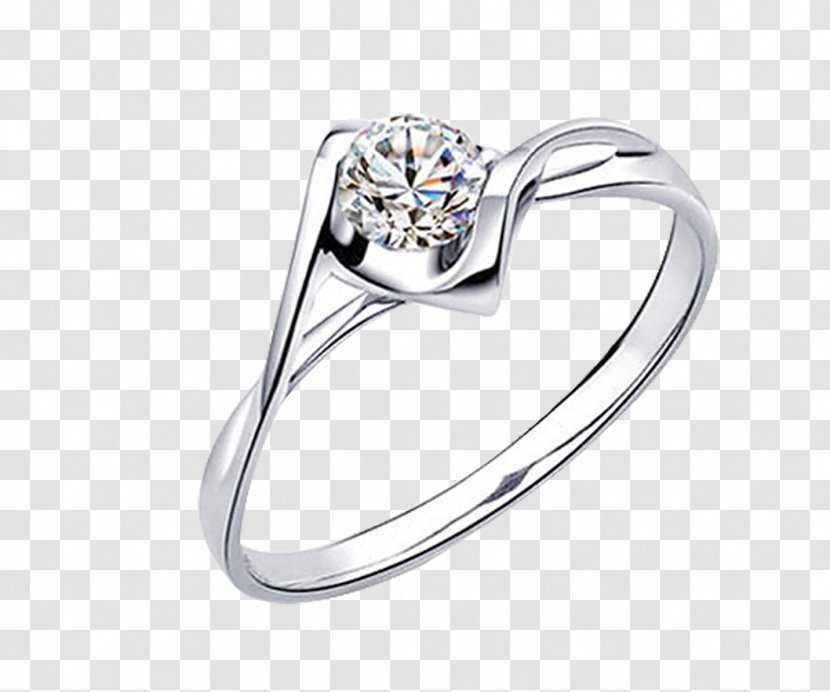Ring Diamond Chow Sang Jewellery - Angel Kiss Transparent PNG