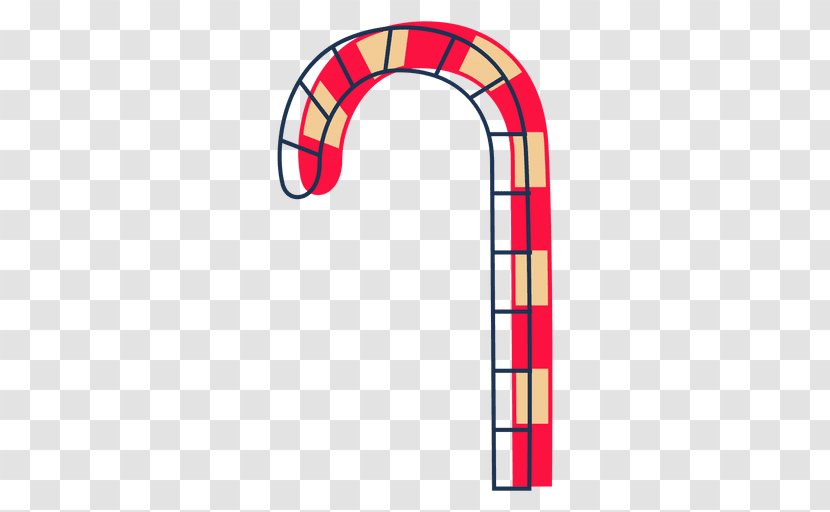 Candy Cane Drawing Christmas - Area Transparent PNG