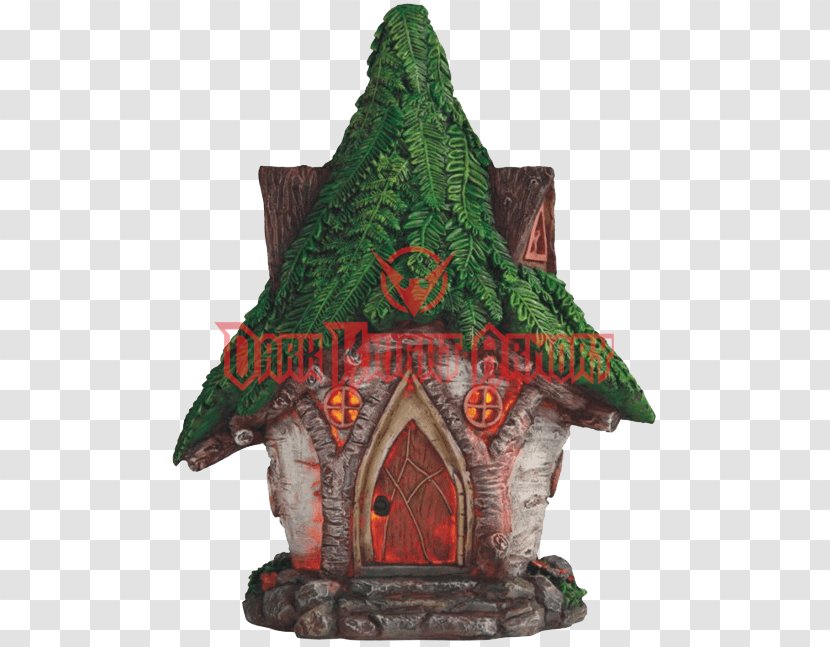 Fairy Christmas Ornament House Spirit - Roof - Garden Statue Transparent PNG