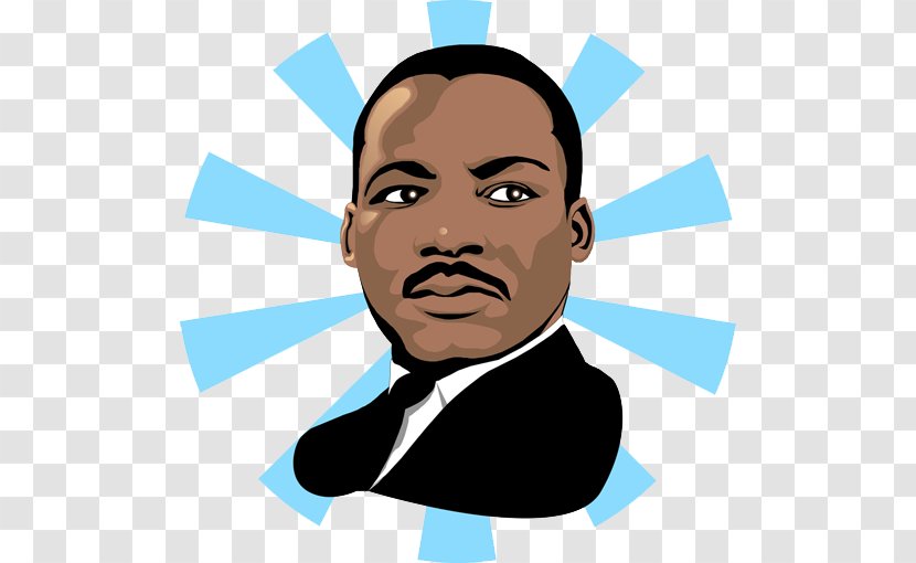 Martin Luther King Jr. Day I Have A Dream Clip Art - Facial Expression - Man Transparent PNG