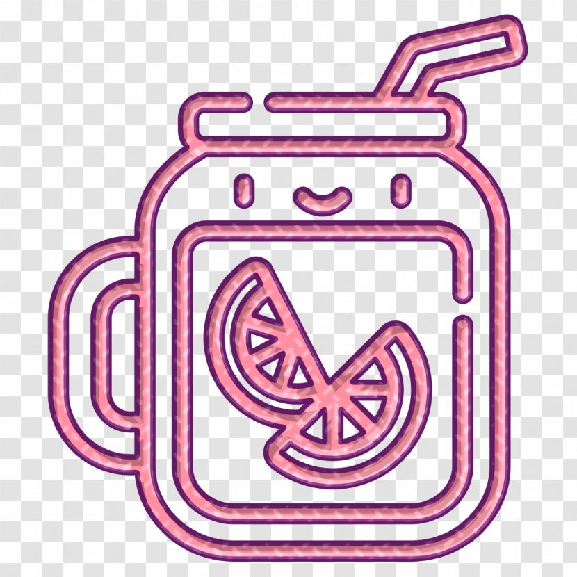 Tropical Icon Iced Tea Summer - Symbol Transparent PNG