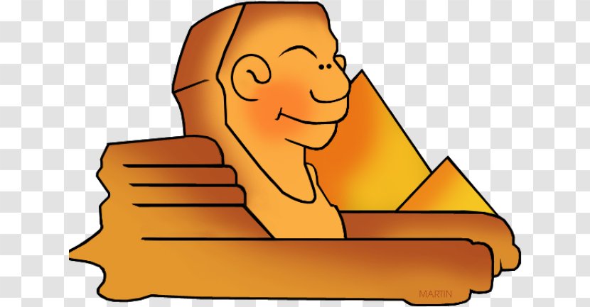 Reading Cartoon - Art Of Ancient Egypt - Pleased Finger Transparent PNG