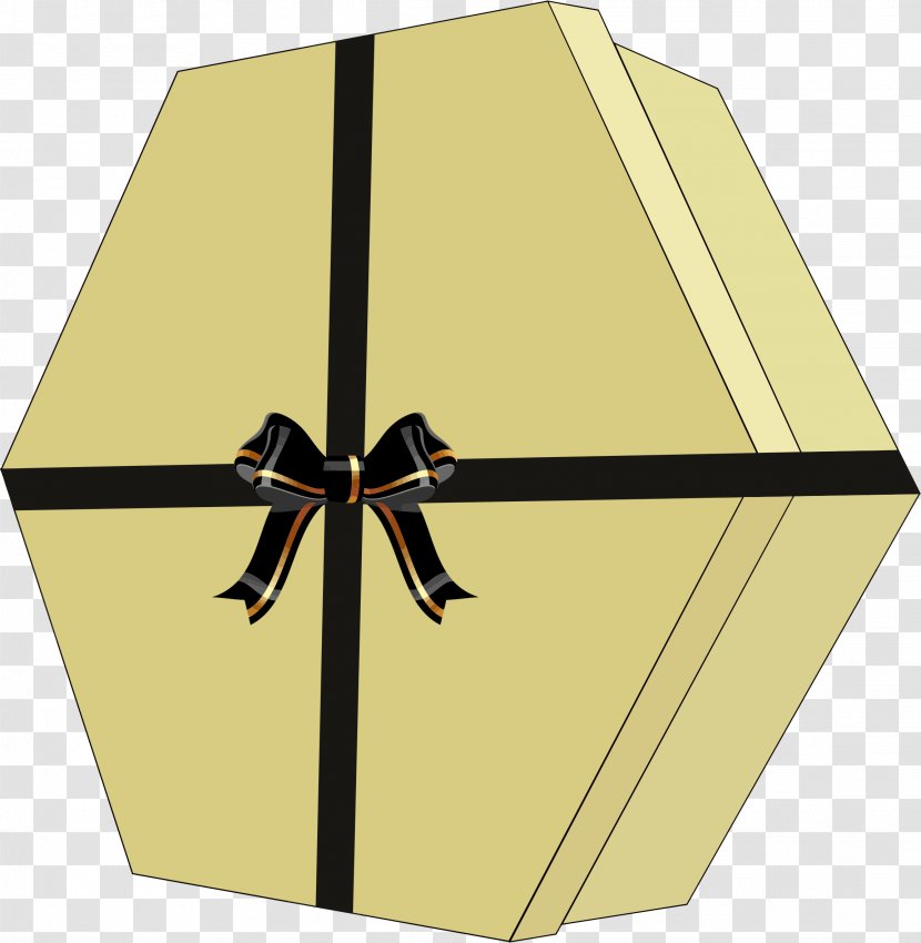 Decorative Box Ribbon Cardboard - Rectangle Transparent PNG