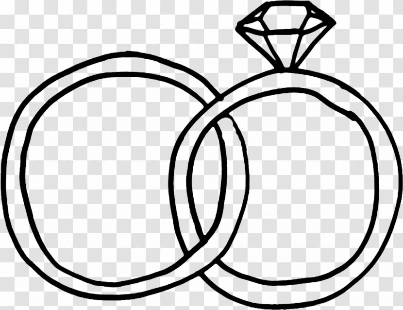 Wedding Ring Symbol Clip Art - Diamond - Draw Transparent PNG
