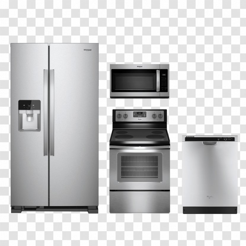 Home Appliance Refrigerator Electric Stove Cooking Ranges Whirlpool Corporation - Frigidaire - Kitchen Appliances Transparent PNG