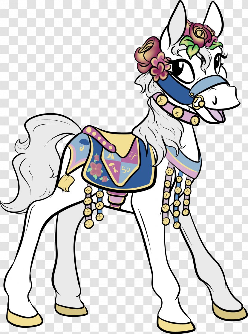 Disneyland Horse Carousel Pony Drawing - Frame Transparent PNG