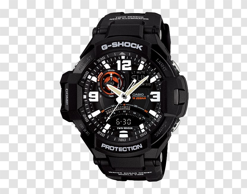 G-Shock GA1000 Shock-resistant Watch Casio - Hardware Transparent PNG
