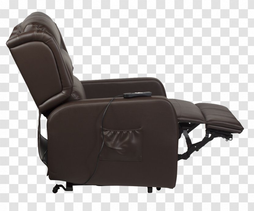 Recliner Massage Chair Car Seat - Black Transparent PNG