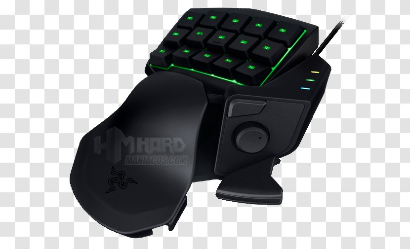 Computer Keyboard Gaming Keypad Razer Inc. Tartarus Chroma Mouse - Gamer Transparent PNG