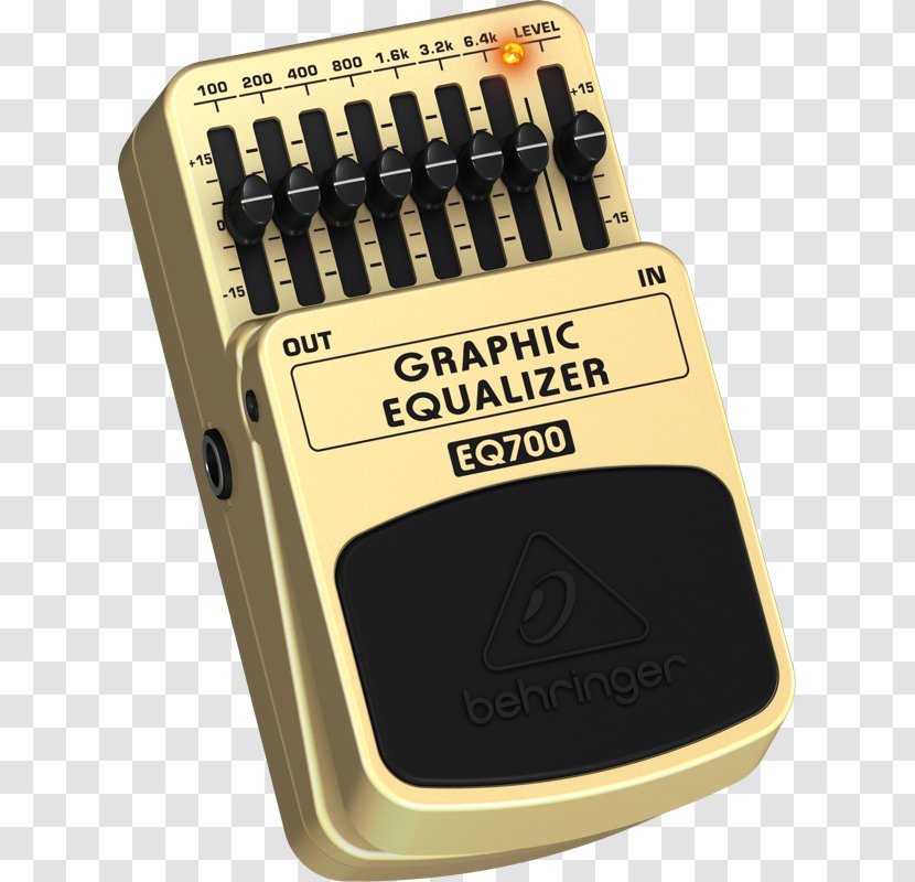 Equalization Effects Processors & Pedals BEHRINGER Bass Graphic Equalizer BEQ700 Guitar - Cartoon - MUSICAL BAND Transparent PNG
