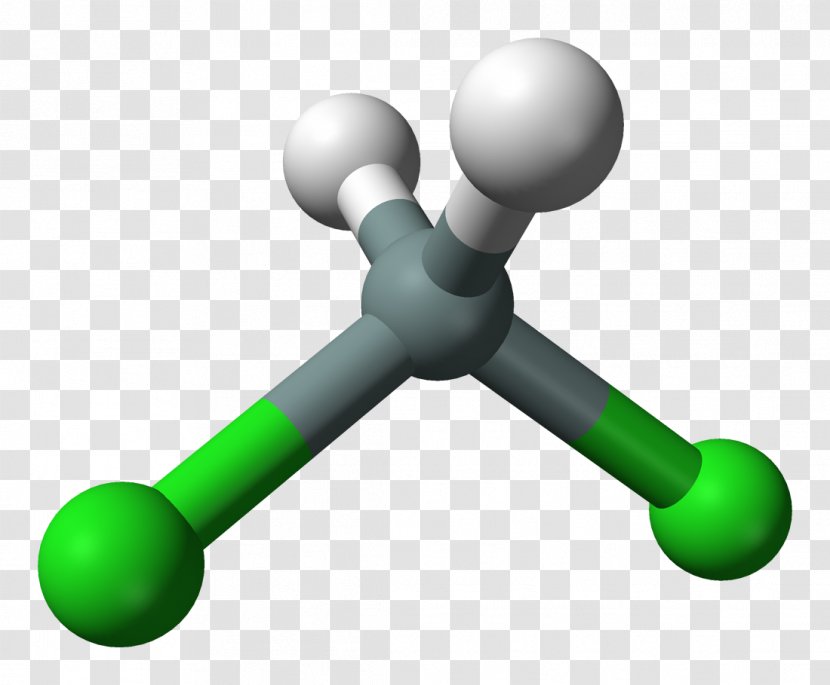 Dichlorosilane Dichloromethane Lewis Structure Ball-and-stick Model Molecule - Trichlorosilane - Balls Transparent PNG