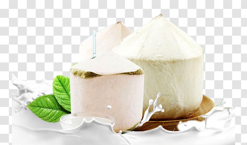Coconut Milk Thai Cuisine - Pecorino Romano - Green Transparent PNG
