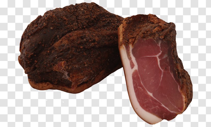 Cecina Black Forest Ham Bacon German Cuisine - Cartoon Transparent PNG