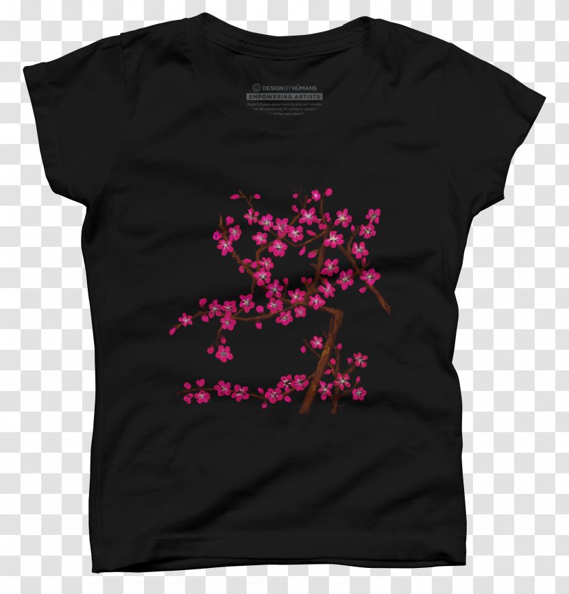 T-shirt Pink M Font - Top Transparent PNG