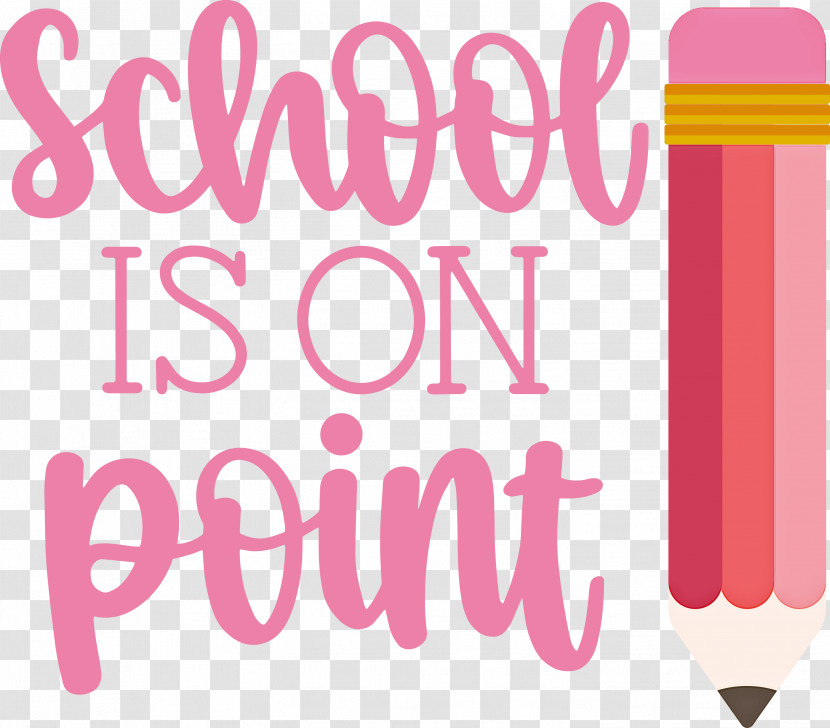 School Is On Point School Education Transparent PNG