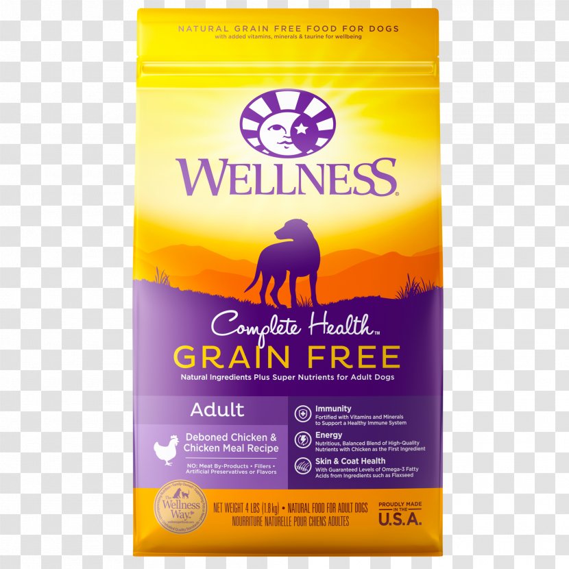 Dog Food Health, Fitness And Wellness Cereal - Menhaden Transparent PNG