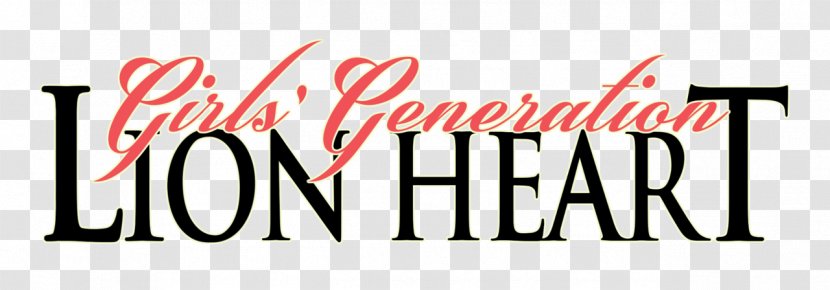Lion Heart Girls' Generation K-pop Album Song - Girls Logo Transparent PNG