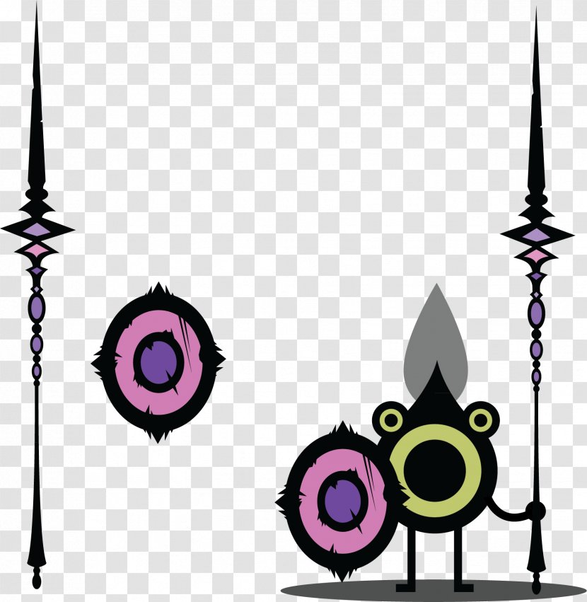 Patapon 2 Drawing DeviantArt - Silhouette - Pike Weapon Transparent PNG