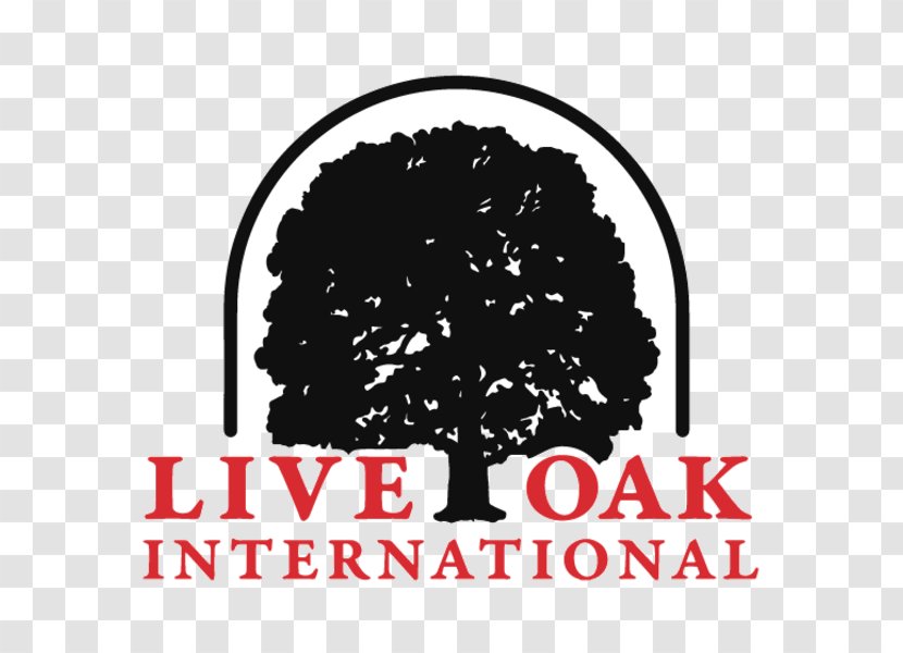 Horse Live Oak International Logo Combined Driving - Black And White Transparent PNG