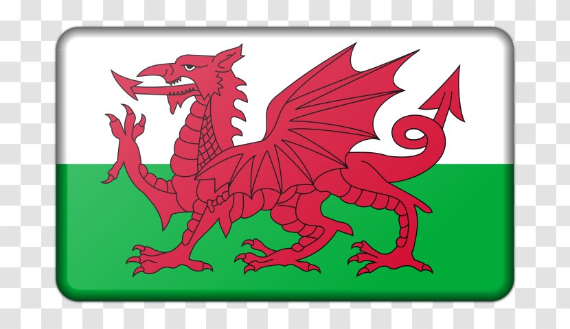 Flag Of Wales Welsh Dragon - The United Kingdom Transparent PNG
