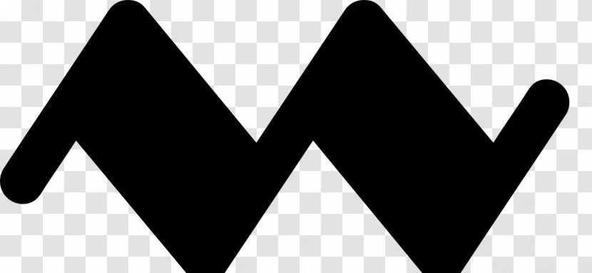 Logo Triangle Brand Font - Black M Transparent PNG