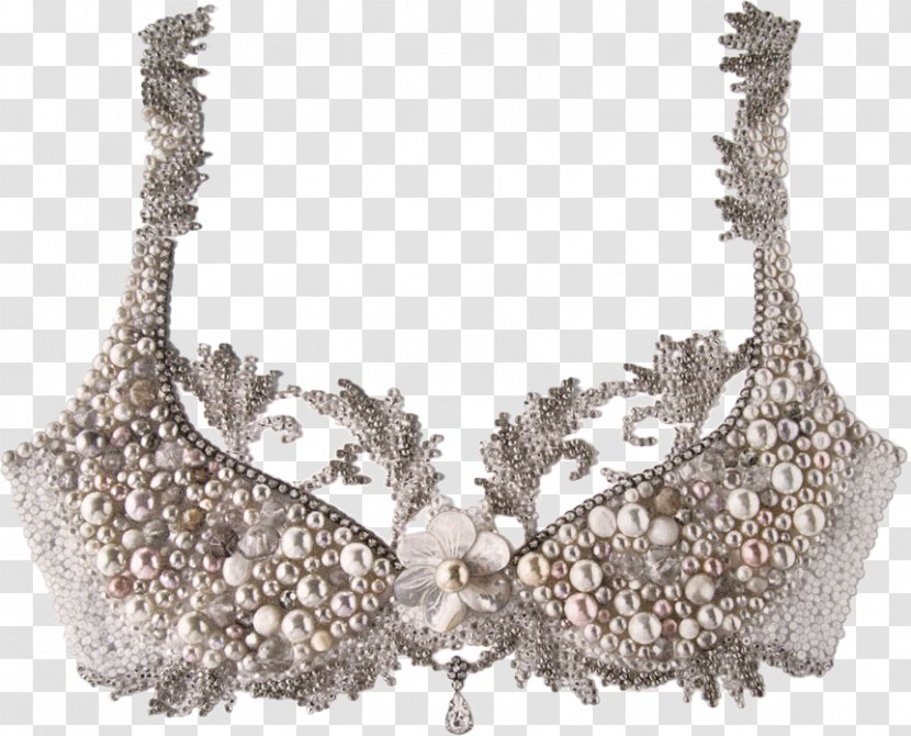 Necklace Silver Transparent PNG