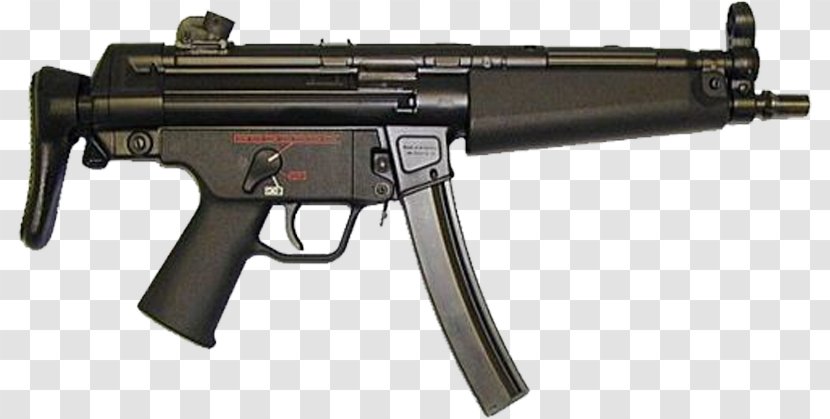 Heckler & Koch MP5 Submachine Gun Firearm 9xd719mm Parabellum - Watercolor - Military Weapons Light Machine Transparent PNG