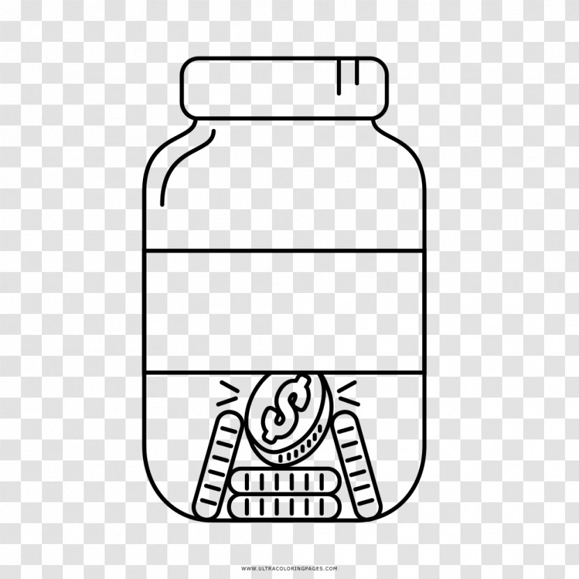 Water Bottle Drawing - Tableware Home Accessories Transparent PNG