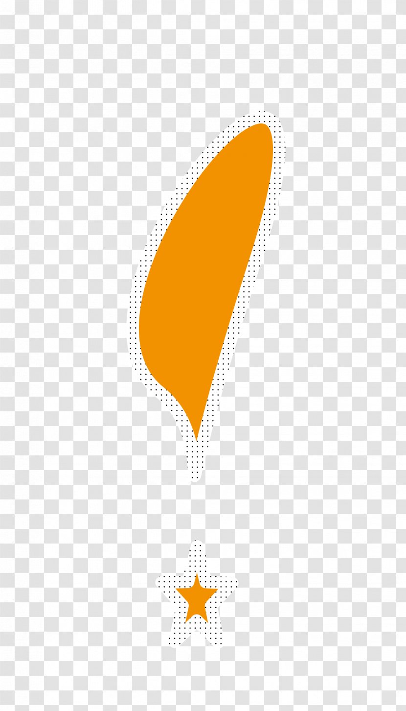 Exclamation Mark Interjection - Attention - Orange Transparent PNG