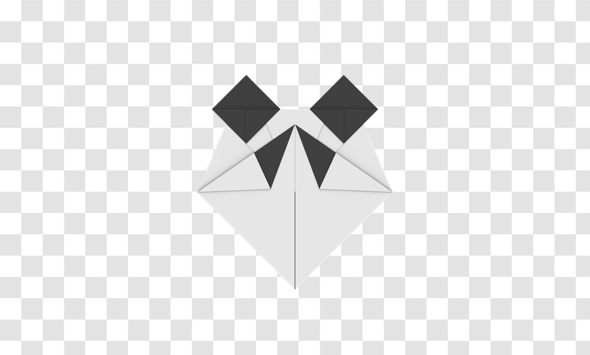 Paper Triangle Origami Logo - Half Fold Transparent PNG