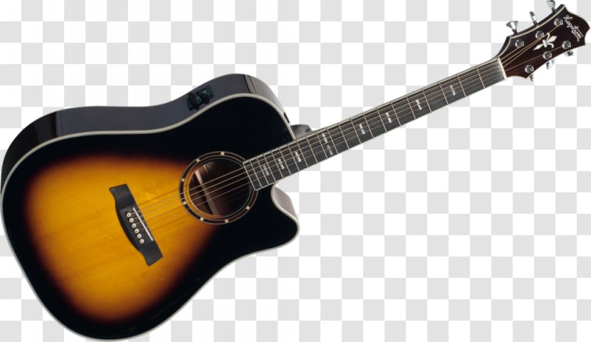 Steel-string Acoustic Guitar Musical Instruments - Cartoon - Retro Electro Transparent PNG