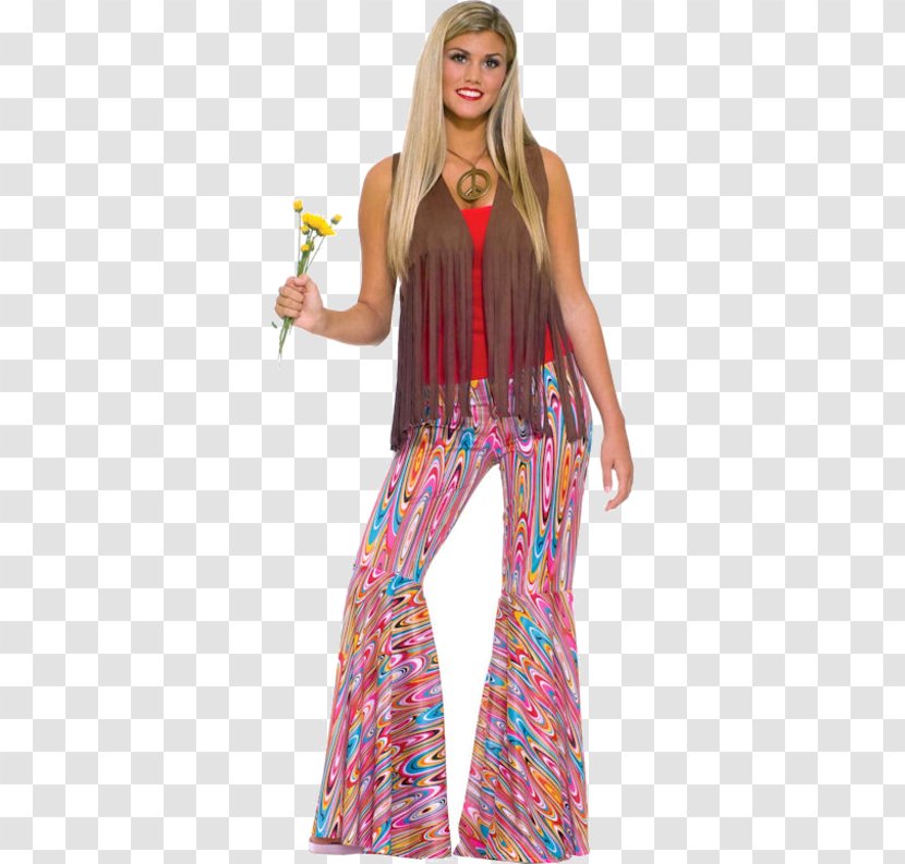 1970s 1960s Bell-bottoms Costume Party - Clothing Sizes - Woman Transparent PNG