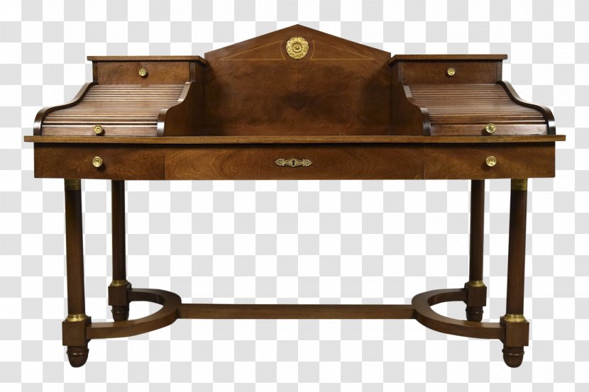 First French Empire Desk Republic Style Table - Furniture Transparent PNG