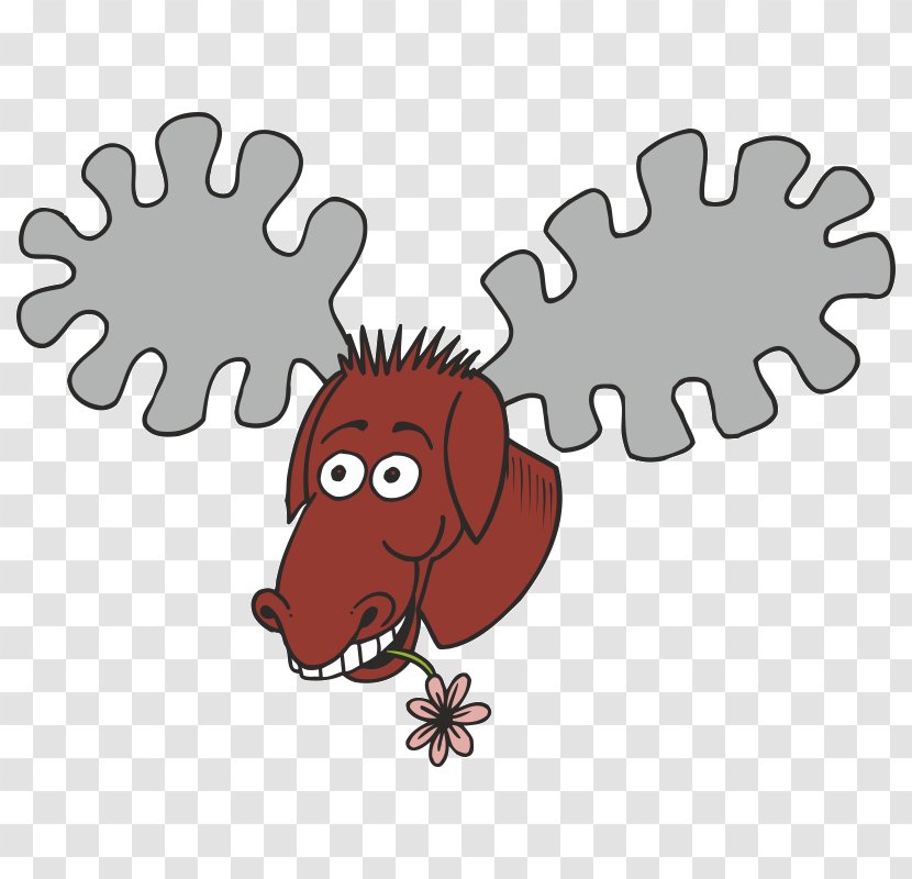 Kilobyte Clip Art - Symbol - Moose Head Transparent PNG