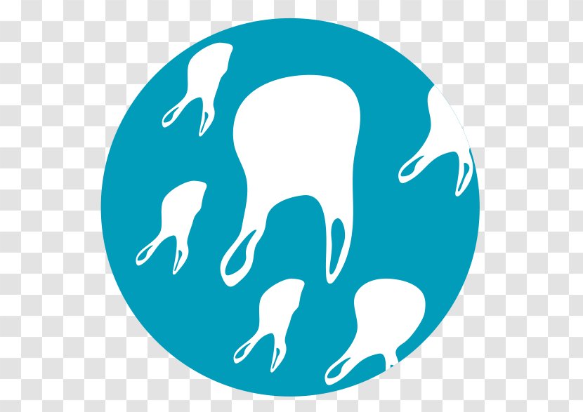 Marine Mammal Logo Clip Art - Blue - Ban Plastic Transparent PNG