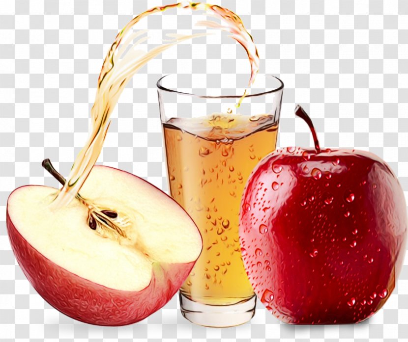 Watercolor Liquid - Superfood - Apple Cider Vinegar Ingredient Transparent PNG