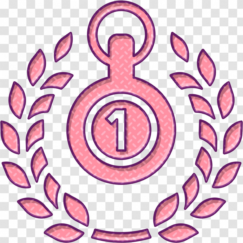 Medal Icon Winning Icon Wreath Icon Transparent PNG