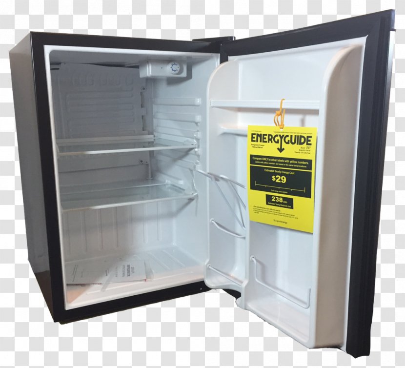 Refrigerator Cubic Foot Product Design Door - Kitchen Appliance - Open Doorway Bc Transparent PNG