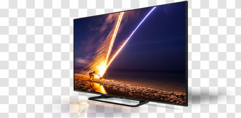 LED-backlit LCD Television Sharp AQUOS LE661U 1080p High-definition - Laptop Part - 80 Inch Lcd Tv Transparent PNG