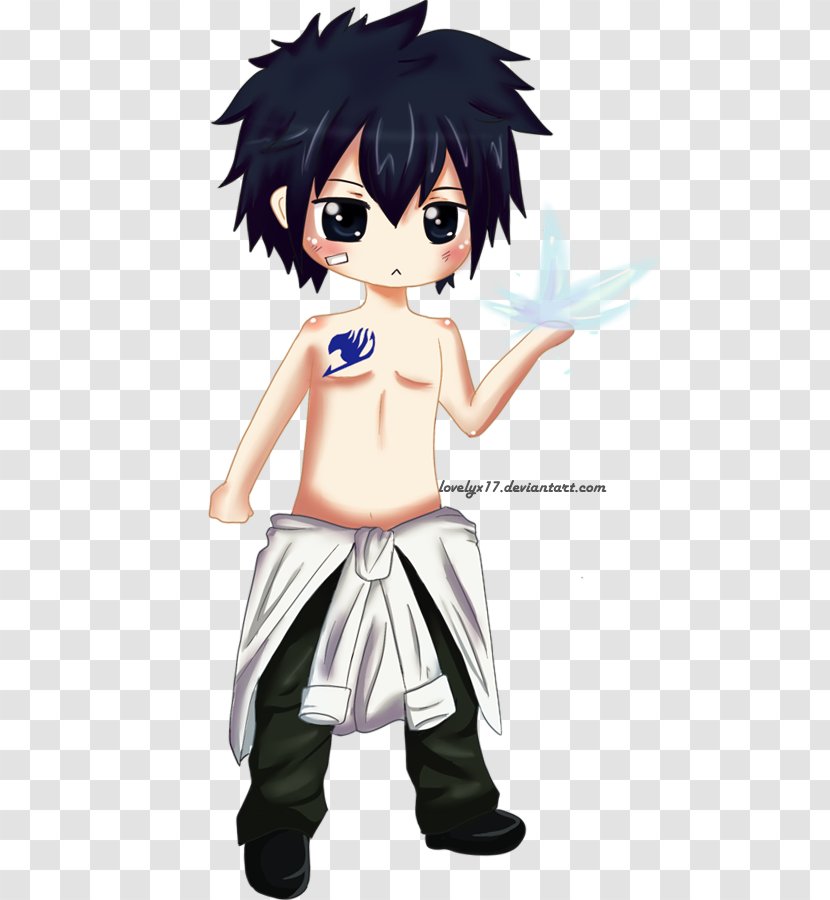 Gray Fullbuster Fairy Tail Animation - Silhouette Transparent PNG