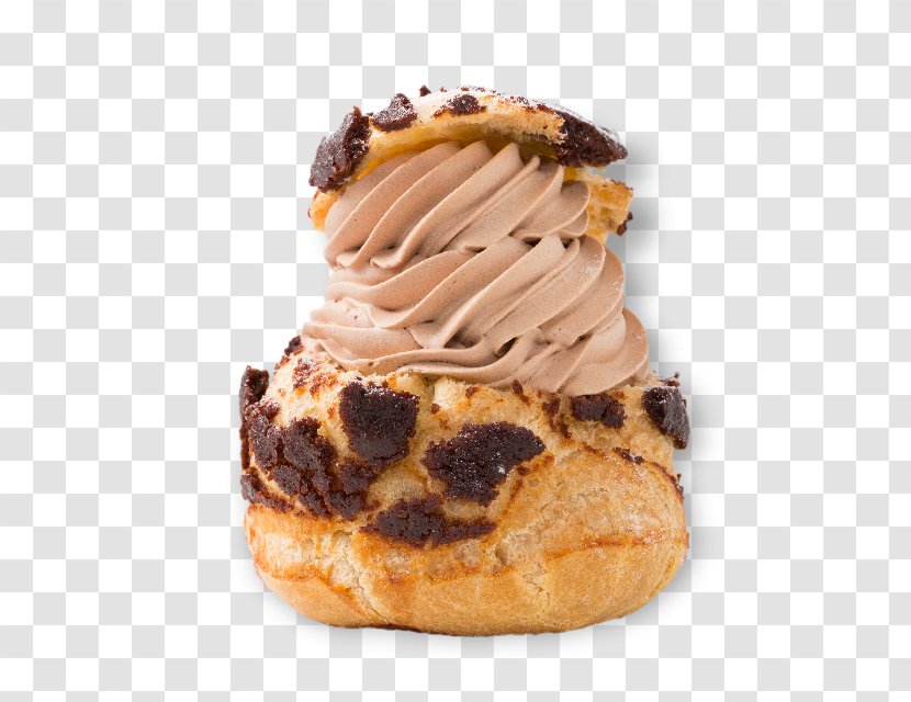 Profiterole A-1 Bakery Danish Pastry Swiss Roll Chocolate Cake - Food Transparent PNG