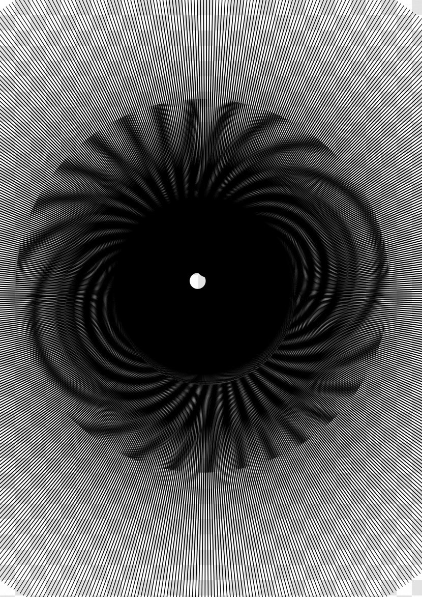 Monochrome Photography - Spiral - Tunnel Transparent PNG