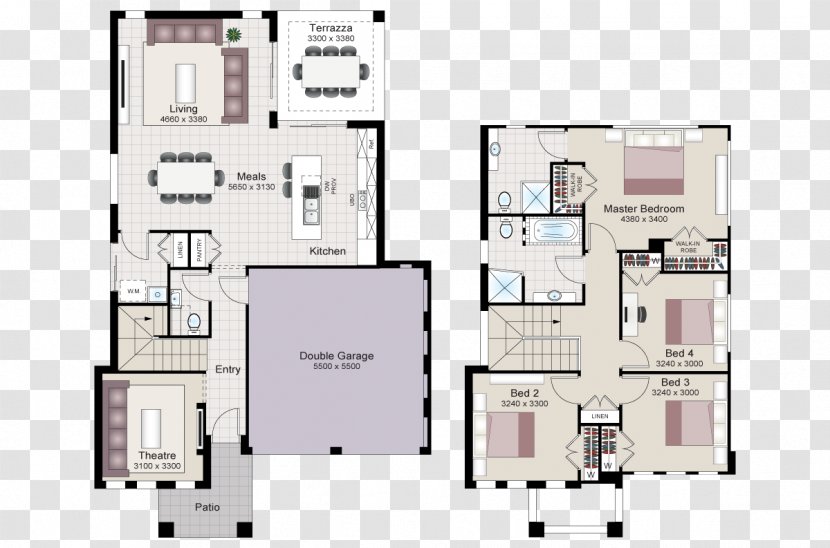 Floor Plan Wiring Diagram Electrical Wires & Cable - Twenty-four Integrity Transparent PNG