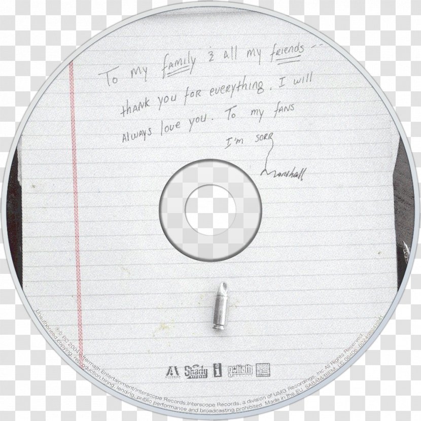 Compact Disc Encore - Heart - Eminem Transparent PNG
