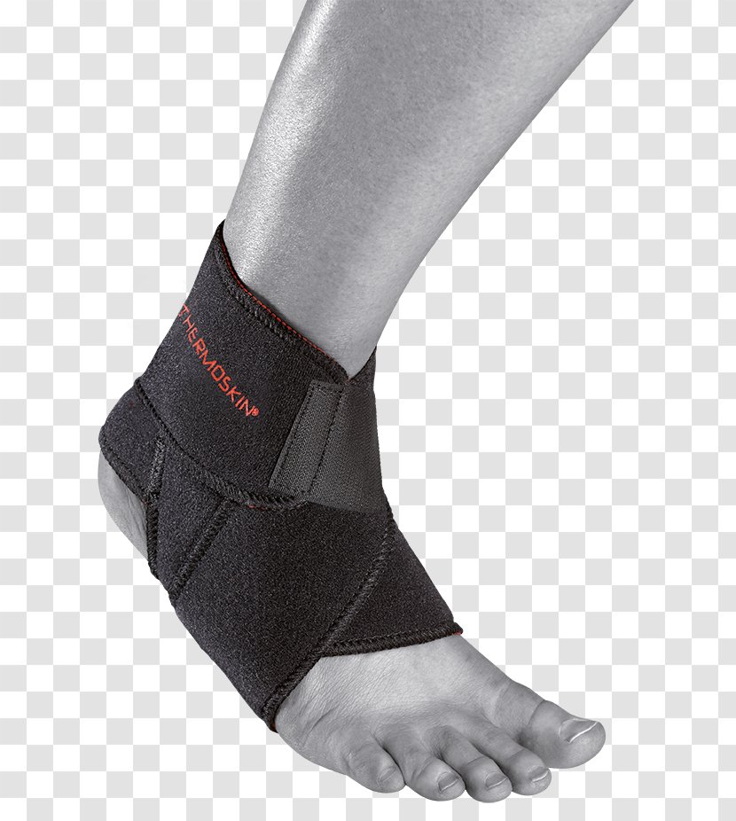 Ankle Knee Sport Splint Achilles Tendon - Silhouette - Anklets Transparent PNG