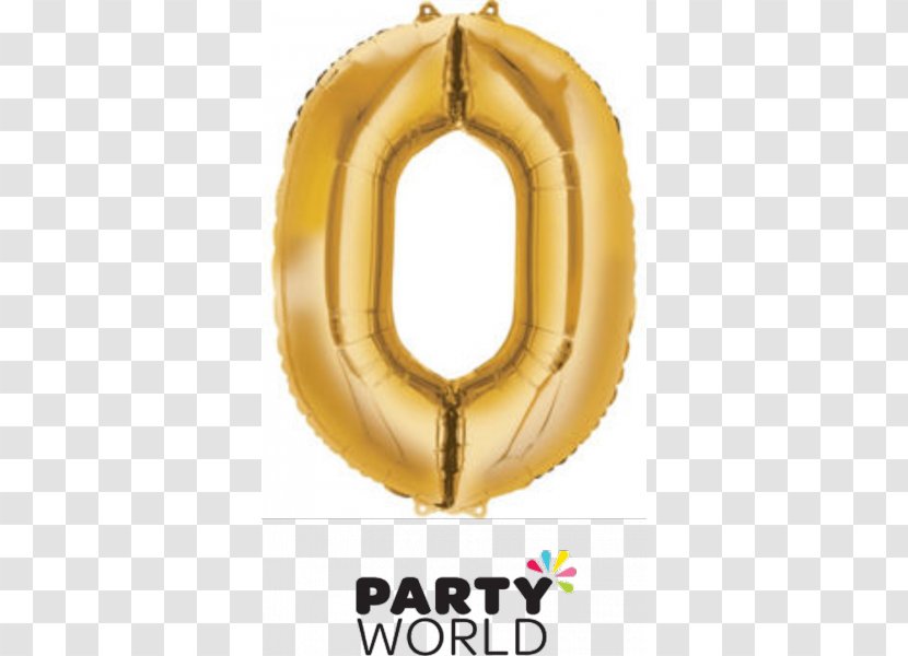 Balloon Gold Birthday Cake Party - Yellow Transparent PNG