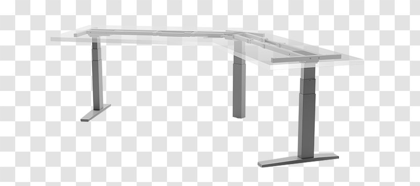 Table Standing Desk Sit-stand - Humanscale - Three Legged Transparent PNG
