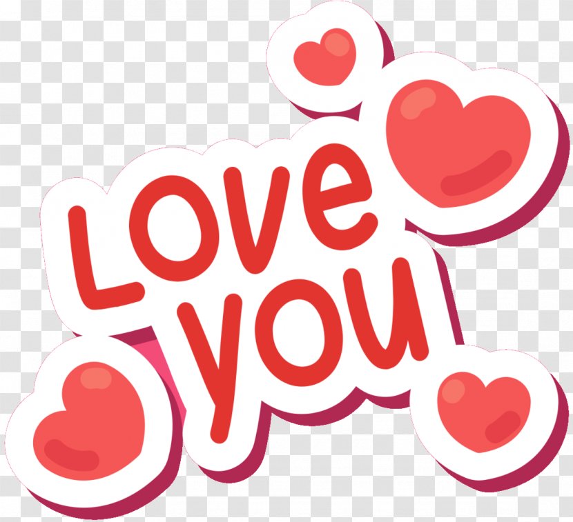 Clip Art Heart Valentine's Day Product Line - Text - Love Transparent PNG