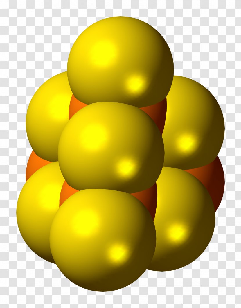 Phosphorus Sulfide Molecule Molecular Model - Sulfur Transparent PNG